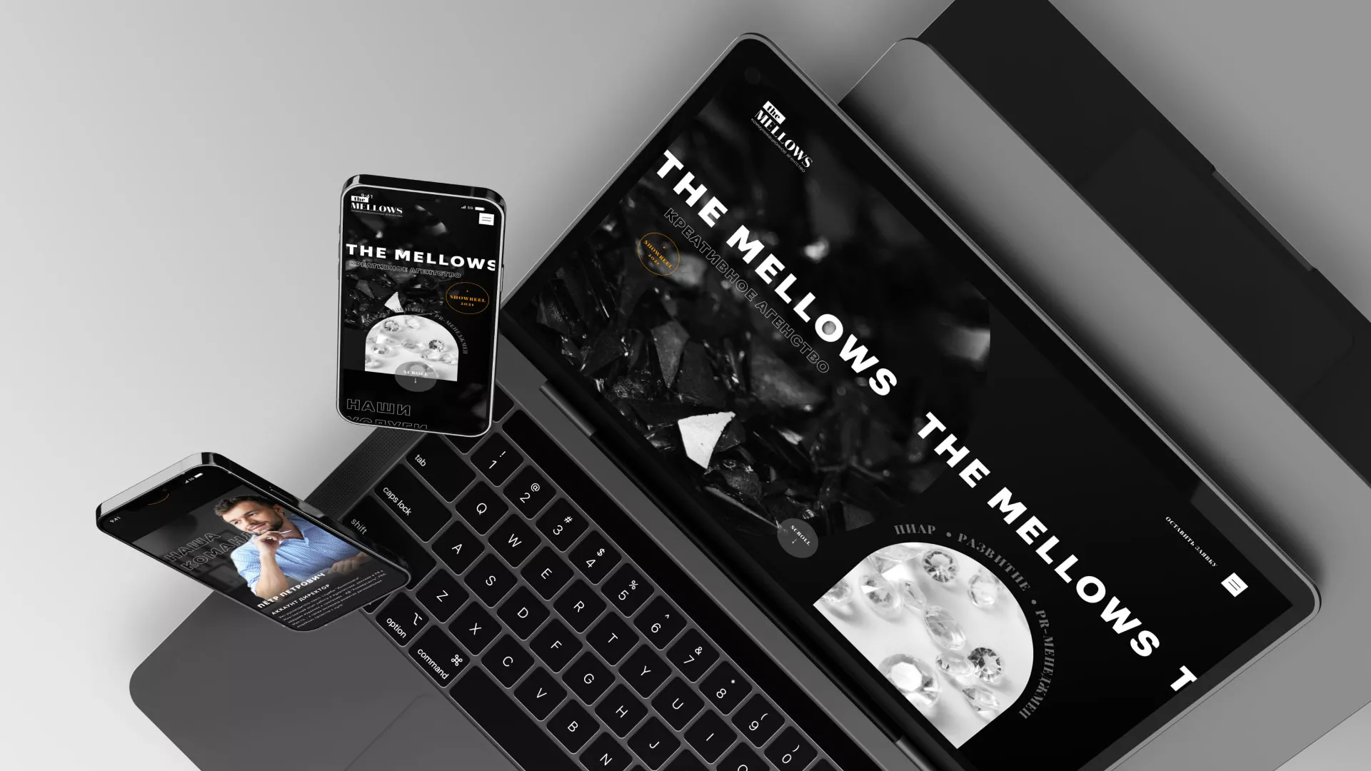Разработка сайта креативного агентства «The Mellows» в Буйнакске
